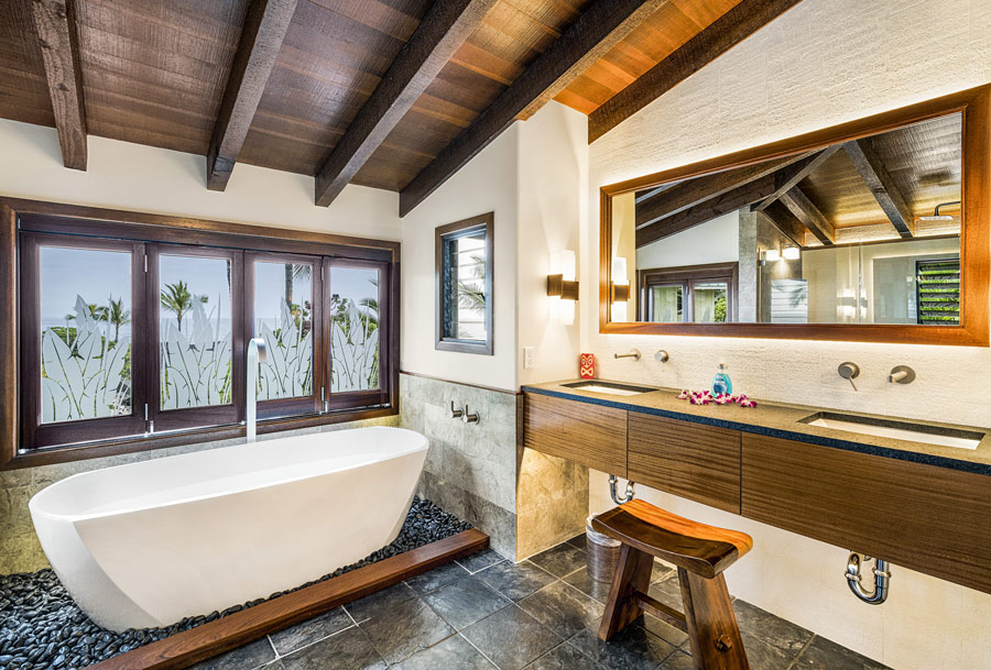 Hawaiian Master Bathroom